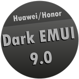Dark EMUI 9 / 9.1 Theme for Hu