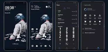 Dark EMUI 9.1 & Magic UI Theme