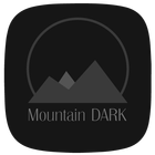 Mountain Dark Theme ikon