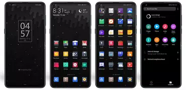 Star UI Dark EMUI 9 Theme