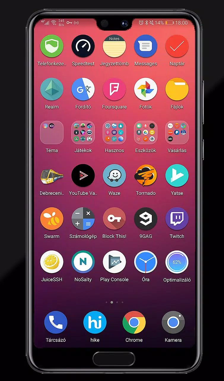Pixel Dark EMUI 8 Theme APK for Android Download