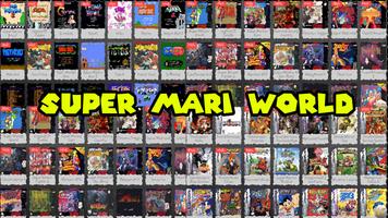 Super Mari World - EmulatorSNE Affiche
