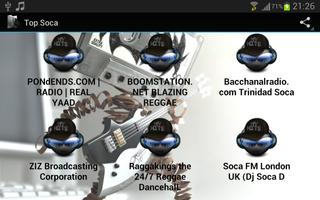 Top Soca RADIO captura de pantalla 3