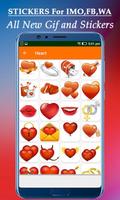 Stickers for Imo, fb, whatsapp Affiche
