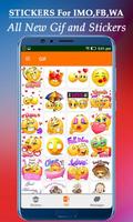 Stickers for Imo, fb, whatsapp ảnh chụp màn hình 2