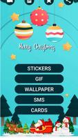 Christmas stickers Affiche