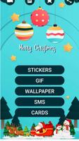 Christmas stickers পোস্টার