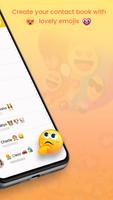 Contacts Emoji: ajouter des em capture d'écran 1