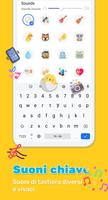 1 Schermata Caratteri Tastiera ed Emoji