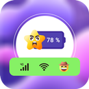 Emoji Battery Status Bar APK