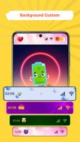 Emoji Battery Status: Fun Moji captura de pantalla 2