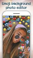 Emoji Background Photo Editor imagem de tela 1