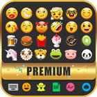 Cute Emoji Keyboard Premium иконка