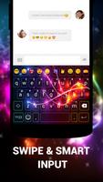 برنامه‌نما Emoji Keyboard Cute Emoticons عکس از صفحه