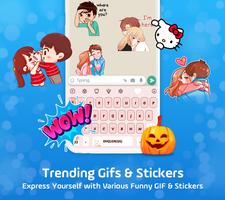 برنامه‌نما Emojikey: Emoji Keyboard Fonts عکس از صفحه