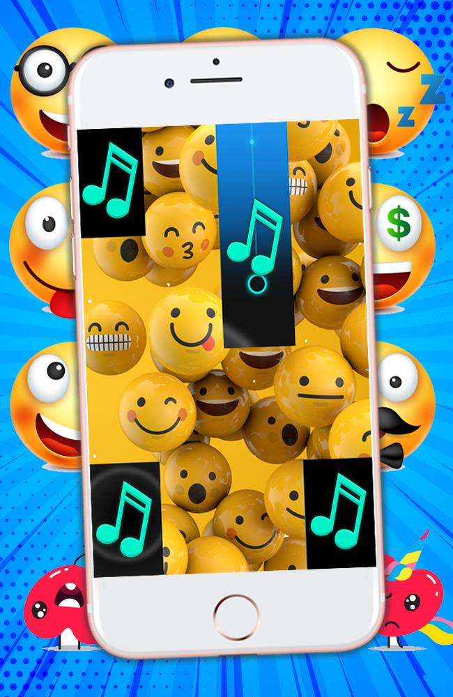Piano Emoji Tiles Funny Face Keyboard Game 2019 For Android Apk Download - funny faces on roblox for keyboard
