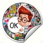 Chat Stickers -WAStickerApps Stickers आइकन