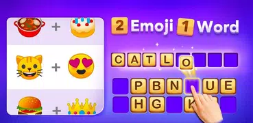 2 Emoji 1 Word - Emoji Games