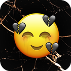 emogi wallpaper sad emoji-icoon