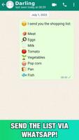 Emoji Grocery Shopping List ảnh chụp màn hình 2