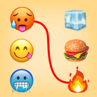 Leuke Emoji-puzzel icoon match-icoon