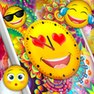 ”Emoji Clock Live Wallpaper