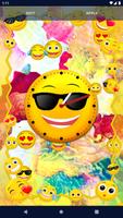 Emoji Clock Live Wallpaper ảnh chụp màn hình 2