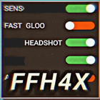 آیکون‌ ffh4x mod menu  for f fire