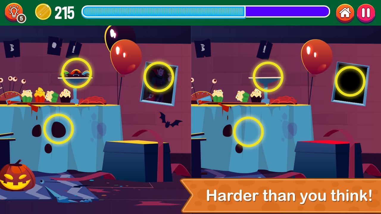 Scary Halloween Differences Spot It! for Android - APK Download