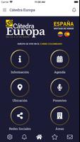 Cátedra Europa โปสเตอร์