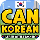 Learn Korean with Teacher icône