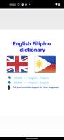 Filipino Tagalog bestdict plakat