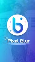 Pixel Blur Camera Affiche