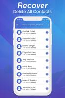 Recover Delete All Contact : All Data Recovery स्क्रीनशॉट 1