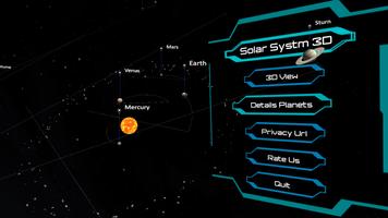Solar System Planets 3D Affiche