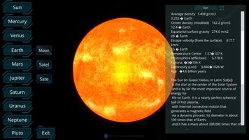 Solar System Planets 3D capture d'écran 1
