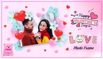 Love Valentine Day Photo Frame poster