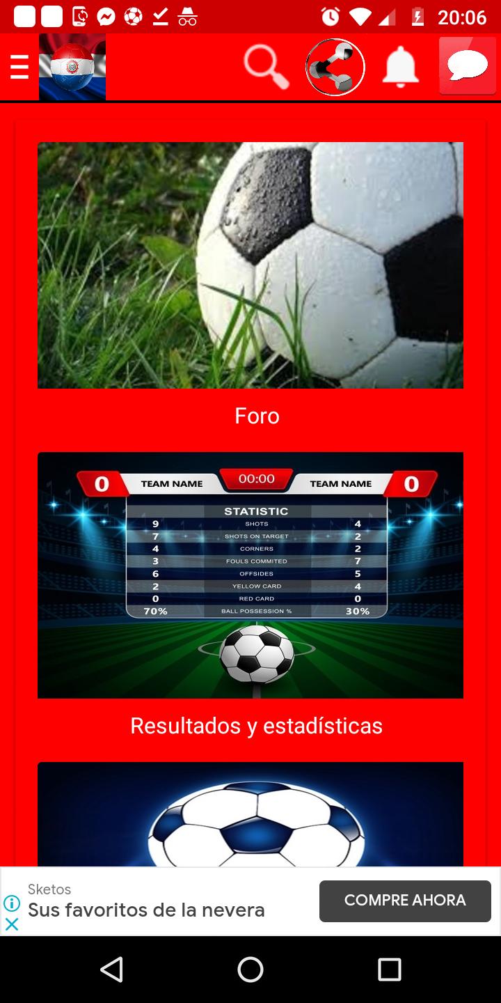 Futbol Paraguayo en vivo for Android - Free App Download