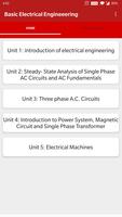 Basic Electrical Engineering الملصق