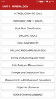 Engineering Geology تصوير الشاشة 2