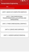 Transportation Engineering الملصق