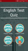 Poster English Test Quiz