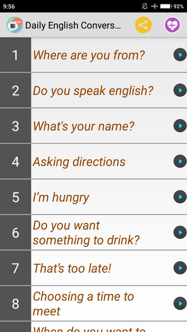 Daily English Conversation for Android - APK Download