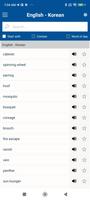 English Korean Dictionary پوسٹر