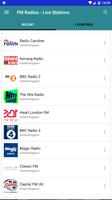 FM Radios - Live Stations captura de pantalla 2