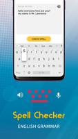 Speak English : English Grammar & spell checker Cartaz