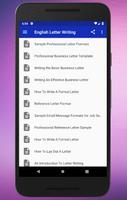 برنامه‌نما English Letter Writing عکس از صفحه