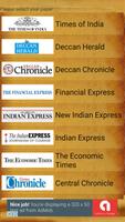 Indian English News App Affiche