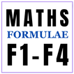 Mathematics formula: f1 - f4 icon