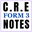 Icona Cre: form 3 notes.